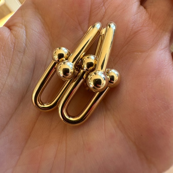 TIFFANY & CO
Yellow gold Large HardWear earrings - Picture 7 of 12